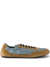 Prada Collapse Re-nylon And Suede Sneakers In Multi