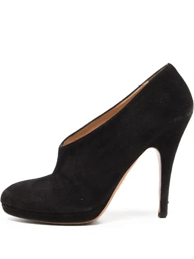 Pre-owned Prada 120mm Suede Pumps