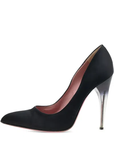 Pre-owned Prada 125mm Satin Pumps
