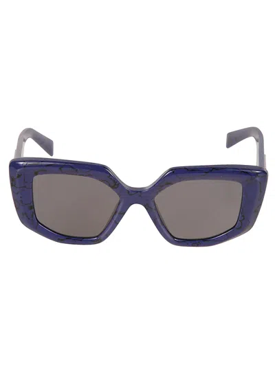 Prada 14zs Sole Sunglasses In Blue
