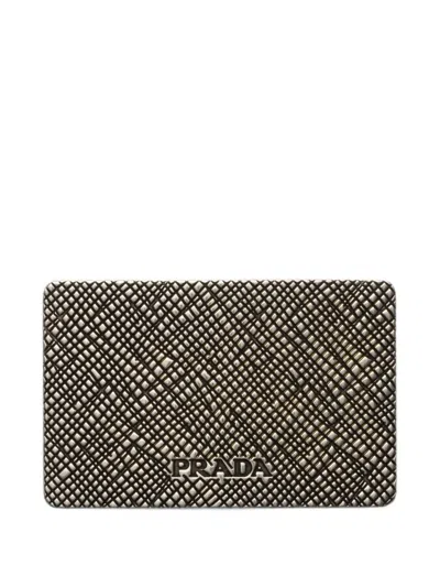 Prada Brass Belt Buckle In Yellow