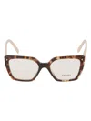Prada 16zv Vista Frame In Red