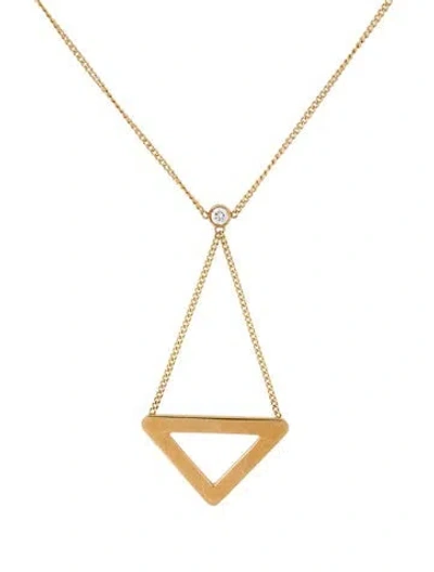Pre-owned Prada 18k Diamond Eternal Necklace, 18" In Multi