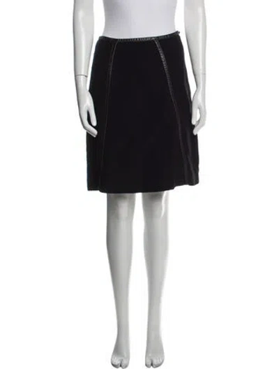 Pre-owned Prada 1990's Knee-length Skirt In Black