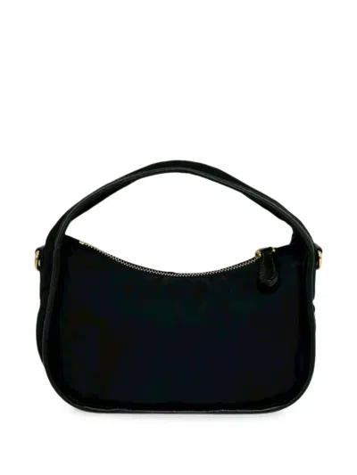 Pre-owned Prada 1990-2000 Tessuto Satchel In Black
