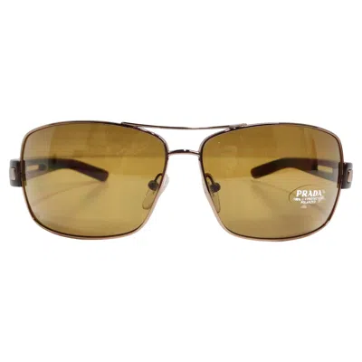 Pre-owned Prada 1990s Brown Aviator Sunglasses