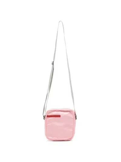 Pre-owned Prada 1990s Logo-patch Shoulder Bag In Pink