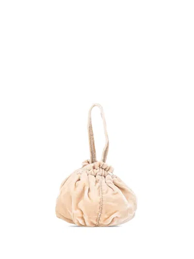 Pre-owned Prada 1999 Velvet Bucket Bag
