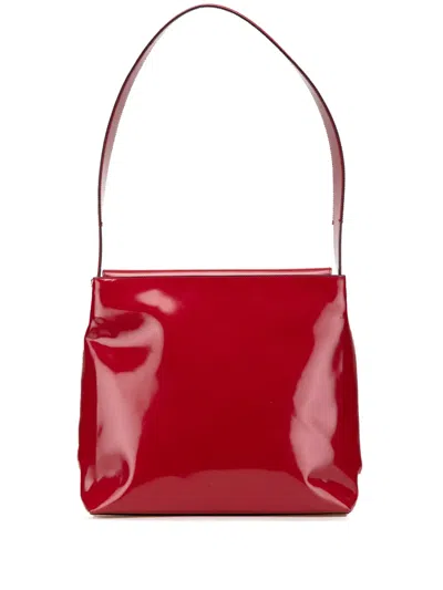 Pre-owned Prada 2000-2013 Patent Leather Shoulder Bag