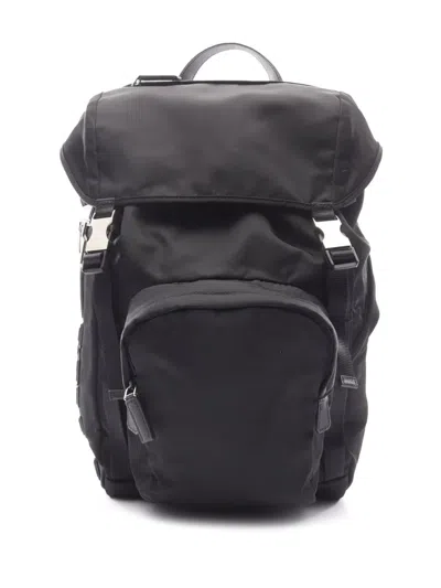 Pre-owned Prada 2000-2013 Tessuto Backpack In Black