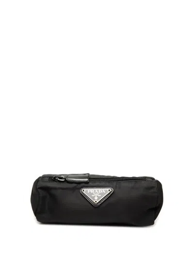 Pre-owned Prada 2000-2013 Tessuto Pouch In Black