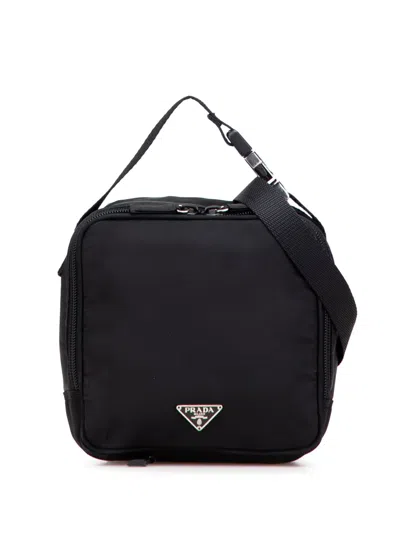 Pre-owned Prada 2000-2013 Tessuto Satchel In Black