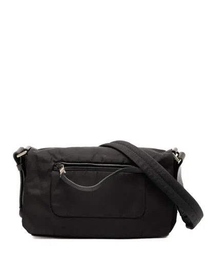 Pre-owned Prada 2000-2013 Tessuto Shoulder Bag In Black