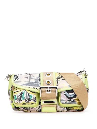 Pre-owned Prada 2000-2013 Tessuto Stampata Venezia Shoulder Bag