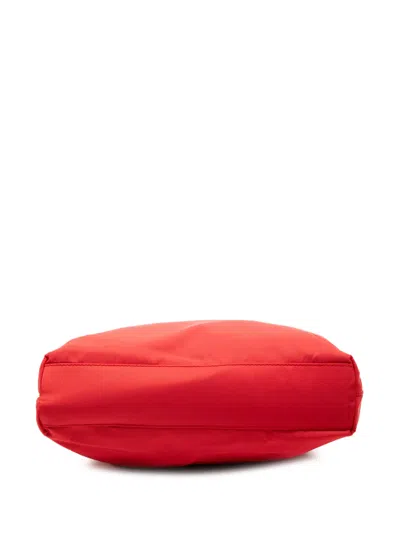 Pre-owned Prada 2000-2013 Tessuto Tote Bag In Red