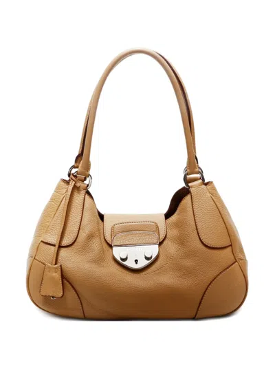 Pre-owned Prada 2000-2015 Leather Shoulder Bag