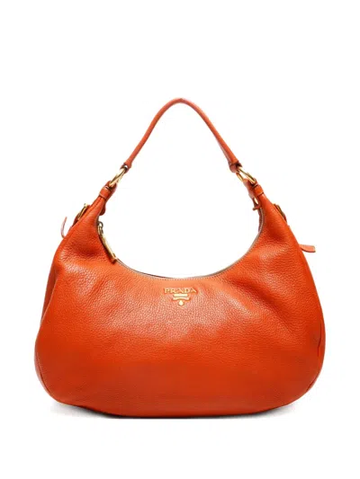 Pre-owned Prada 2000-2015 Leather Shoulder Bag