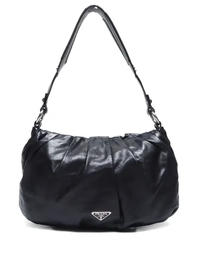 Pre-owned Prada 2000-2015 Triangle-logo Shoulder Bag