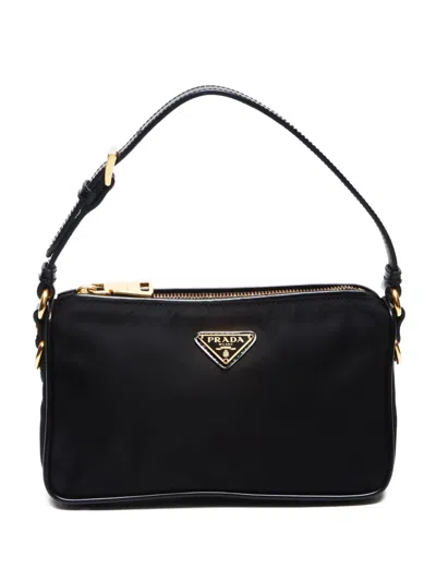 Pre-owned Prada 2000-2020 Mini Triangle-logo Tote Bag