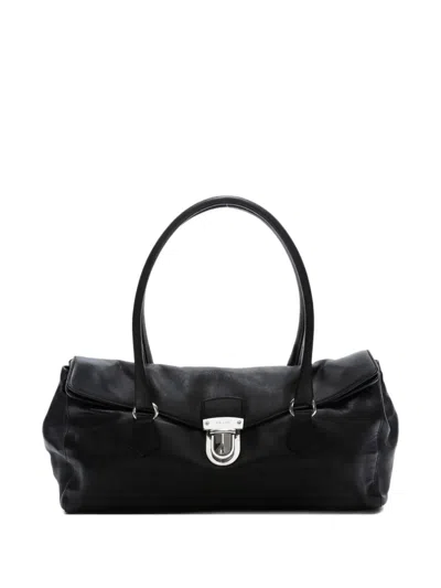 Pre-owned Prada 2000-2020s Easy Top-handle Shoulder Bag In Black