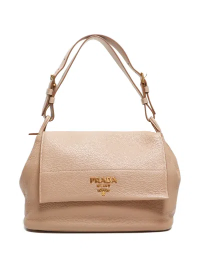 Pre-owned Prada 2000-2020s Logo-appliqué Tote Bag