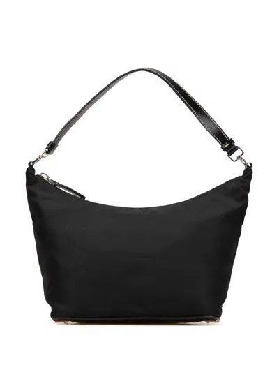 Pre-owned Prada 2000-2024 Tessuto Shoulder Bag In Black