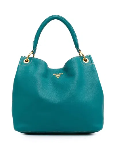 Pre-owned Prada 2000-2024 Vitello Daino Hobo Bag