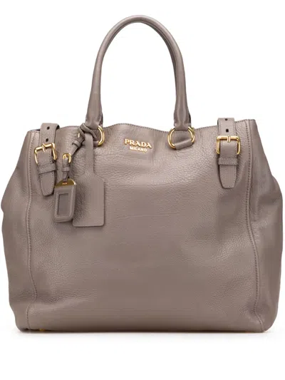 Pre-owned Prada 2000-2025 Cervo Tote Bag