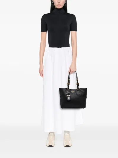 Pre-owned Prada 2000-2025 Vitello Phenix Tote Bag