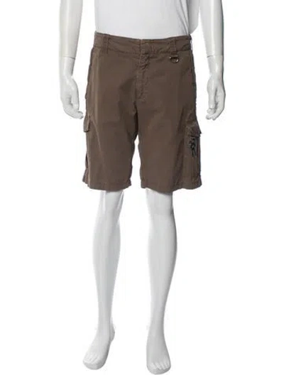 Pre-owned Prada 2000's Cargo Shorts In Brown