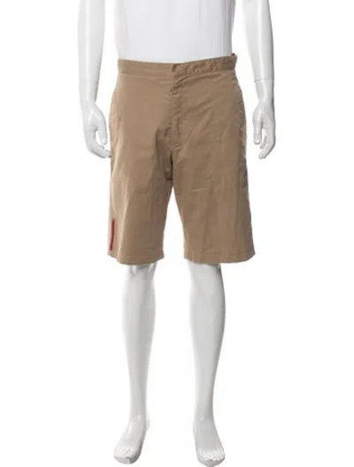 Pre-owned Prada 2000's Chino Shorts In Neutrals