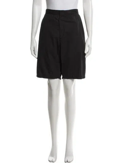 Pre-owned Prada 2000's Knee-length Shorts In Black