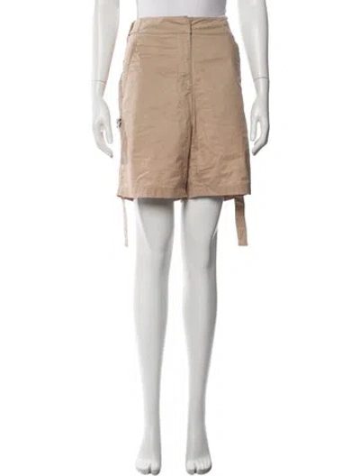 Pre-owned Prada 2000's Knee-length Shorts In Neutral