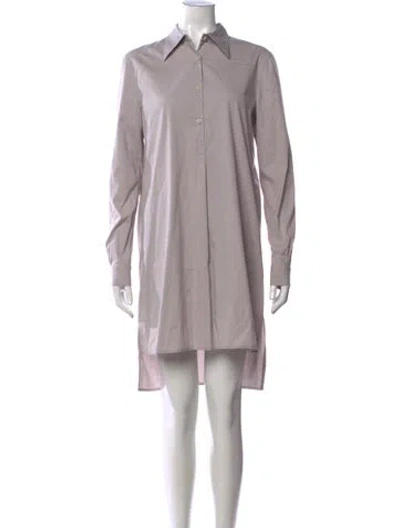 Pre-owned Prada 2000's Mini Dress In Purple