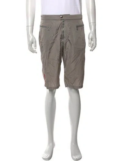Pre-owned Prada 2000's Shorts In Gray