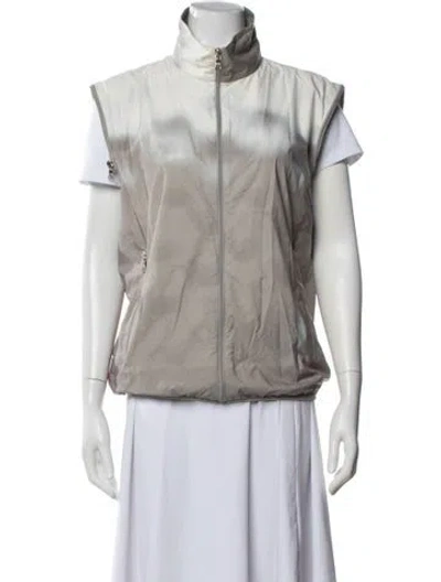 Pre-owned Prada 2000 Tie-dye Print Vest In Gray