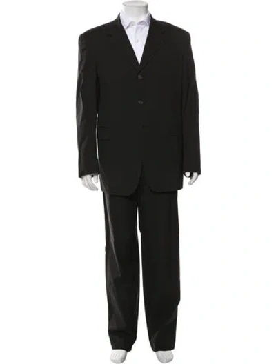 Pre-owned Prada 2000's Two-piece Suit In Black