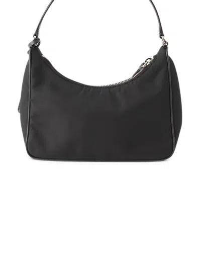 Pre-owned Prada 2000-2013 Re Nylon Re Edition 2005 Shoulder Bag In Black