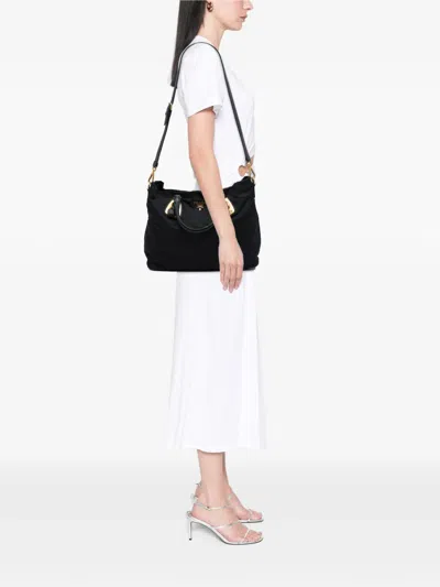 Pre-owned Prada 2000-2013 Tessuto Satchel In Black