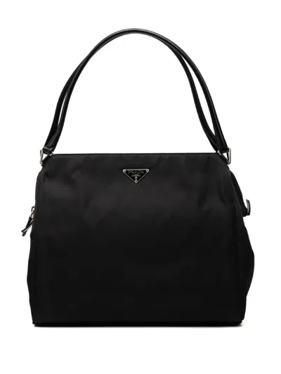 Pre-owned Prada 2000-2013 Tessuto Tote Bag In Black