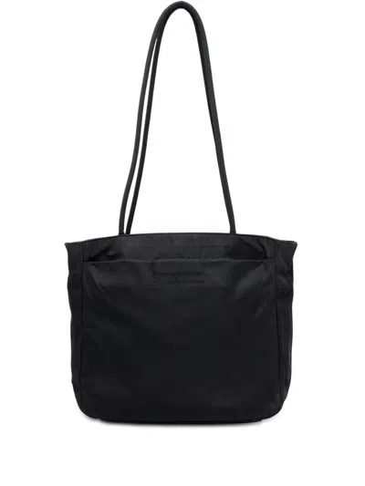 Pre-owned Prada 2000-2013 Tessuto Tote Bag In Black