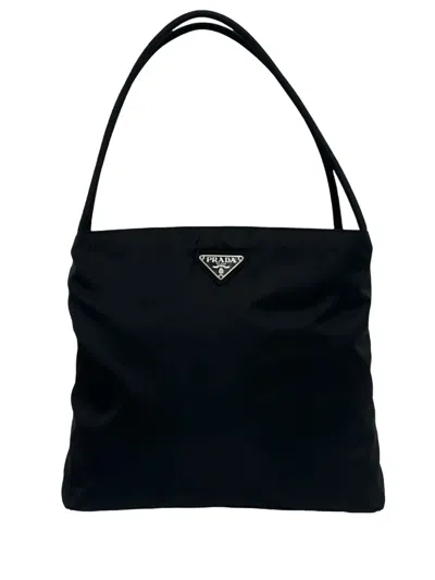 Pre-owned Prada 2000-2013 Tessuto Tote Bag In Black