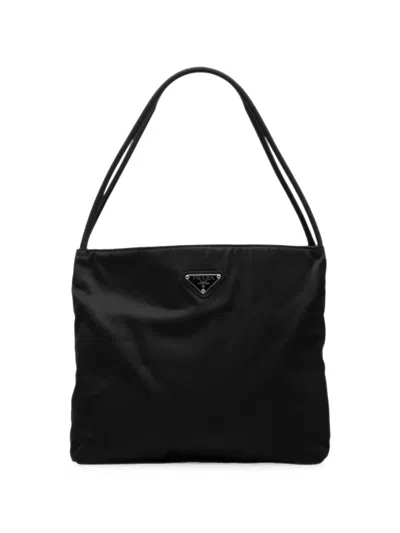 Pre-owned Prada 2000-2013 Tessuto Tote Bag In Black