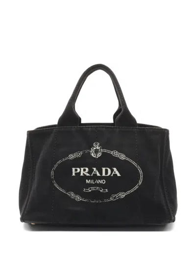 Pre-owned Prada 2000s Kanapa Tote Bag