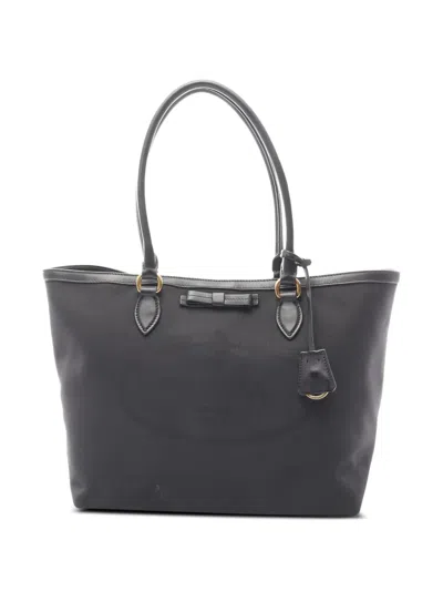 Pre-owned Prada 2000s Logo-detail Shoulder Bag In Black