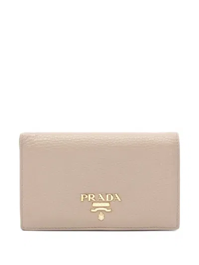 Pre-owned Prada 2000s Logo-lettering Wallet