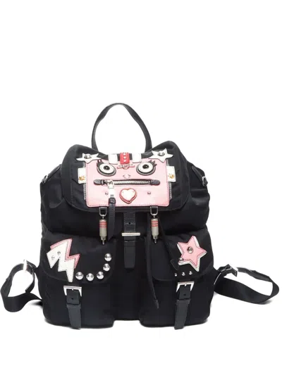 Pre-owned Prada 2000s Robot Backpack