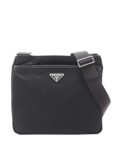 Pre-owned Prada 2000s Shoulder Cross Body Bag In Black