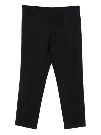 Pre-owned Prada 2000s Tailored Trousers In Blue
