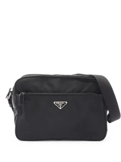 Pre-owned Prada 2000s Vela Sport Shoulder Bag In Black